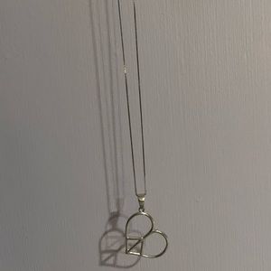 Italian 925 chain with peace sign charm